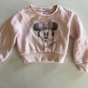 18 Month light pink Disney Minne mouse sweatshirt. 🌺 bundle discount offered